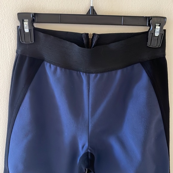 Stella McCartney two tone navy and black pants elastic band size 6 - Picture 5 of 15